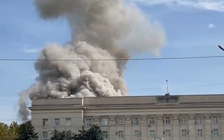 В украинском Херсоне произошли серьезные взрывы