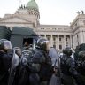 Массовые протесты проходят в Аргентине