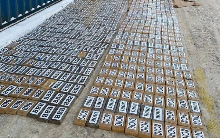 Сотрудники таможни РФ нашли в контейнере из Никарагуа более тонны кокаина