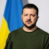 Президент Украины Зеленский: у Бога на плече шеврон с украинским флагом