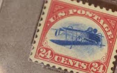 В Нью-Йорке почтовая марка с курьезной ошибкой продана с аукциона за $2 млн