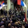 Масштабные акции протеста прошли в Сербии из-за результатов выборов