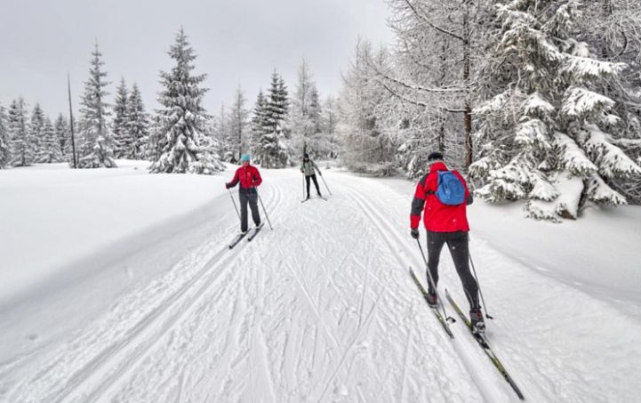 Первая лыжная трасса открылась в Беларуси
