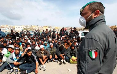 В Италии закончились меcта для приема мигрантов
