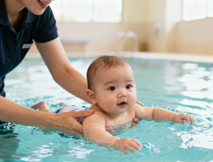 Плавать раньше, чем ходить: что нужно знать о грудничковом плавании