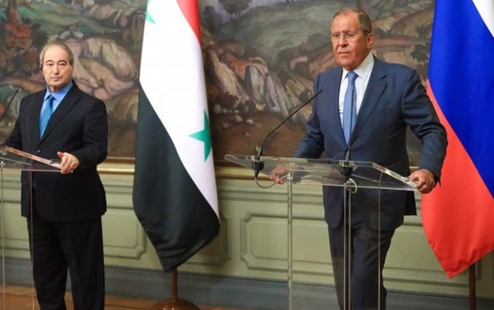 Глава МИД России Лавров обсудил с коллегой из Сирии ситуацию в республике