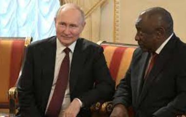 Владимир Путин провел переговоры с президентом ЮАР Рамафосой
