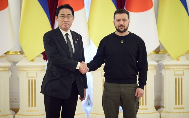 Владимир Зеленский провел переговоры с премьер-министром Японии