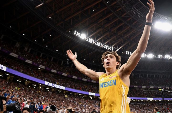 Шведский прыгун установил мировой рекорд
