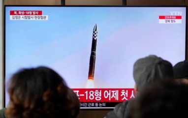 Северная Корея провела 12-й за год успешный запуск баллистической ракеты