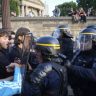 За шесть дней протестов во Франции было задержано 3625 человек